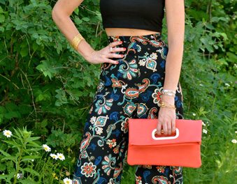 The Crop top and Palazzo Pant…